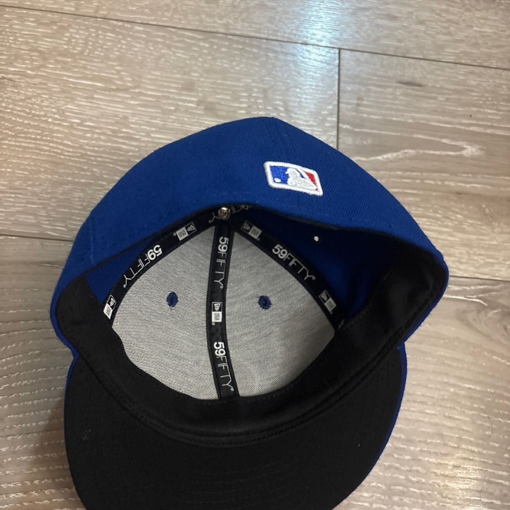 New Era Blue Chicago Cubs Fitted Cap - Picture 3 of 4
